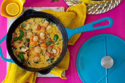 Creamy Tuscan Scallops