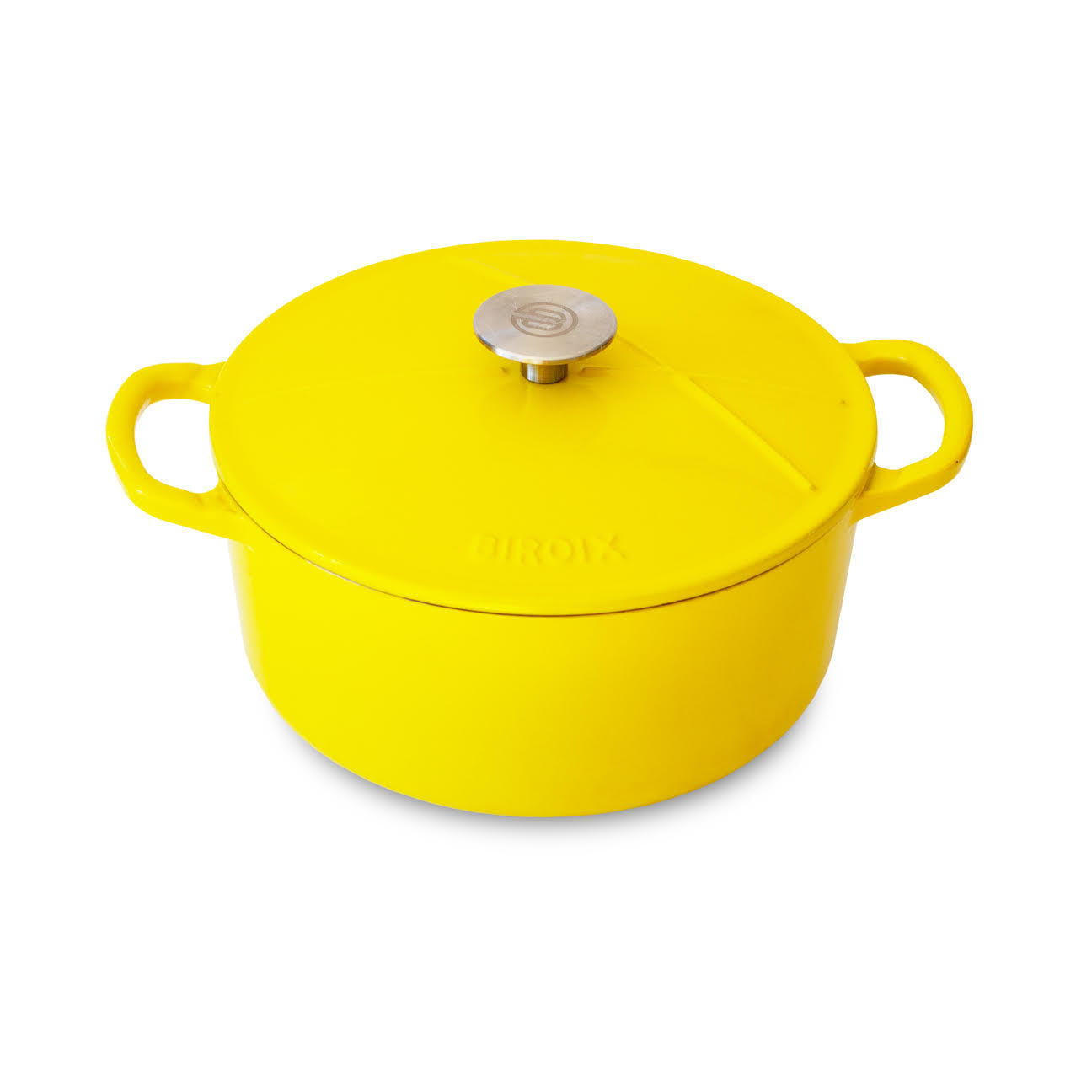 Cast Iron Dutch Oven in Yellow – Biroix